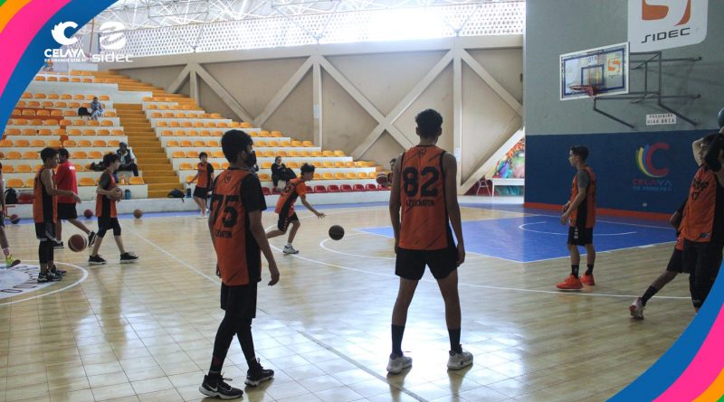 Se actualizan celayenses en clínica de enseñanza de baloncesto